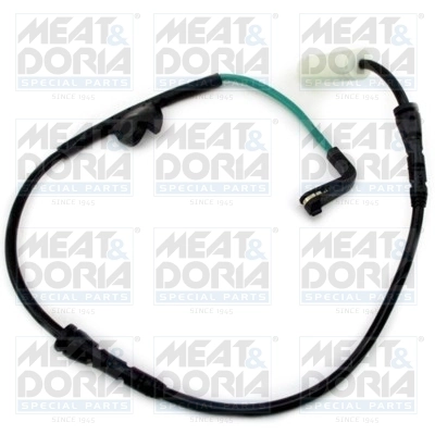 Warning Contact, brake pad wear